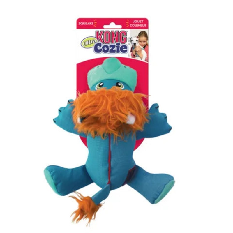 KONG COZIE ULTRA LUCKY LION|med|lrg