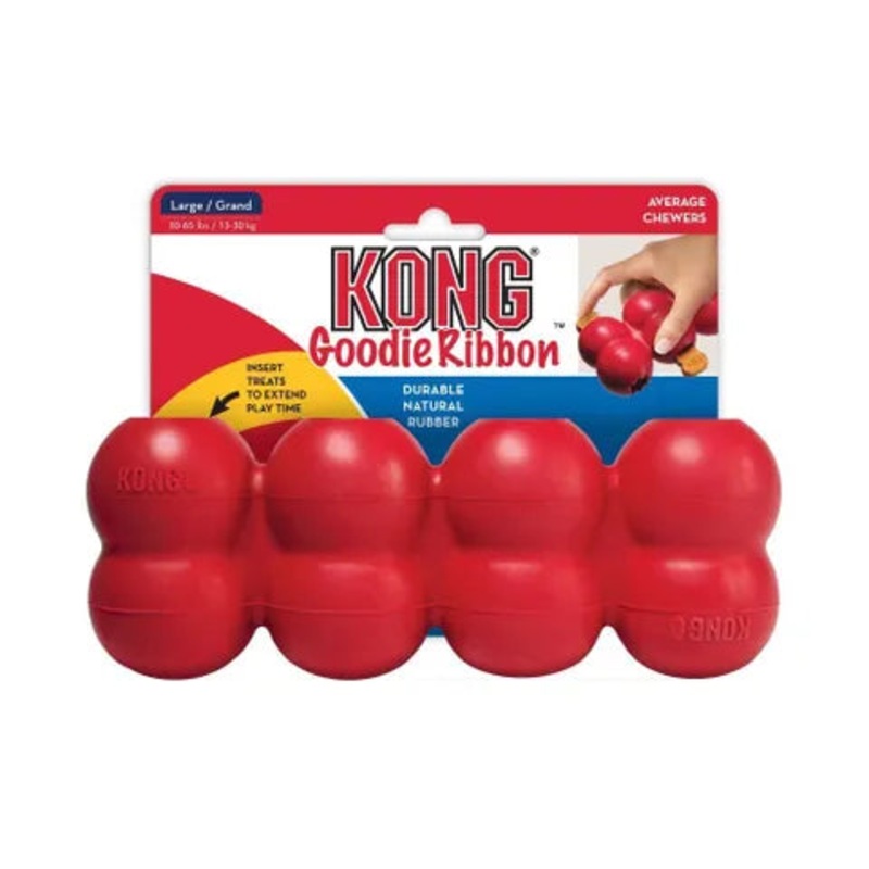 KONG GOODIE RIBBON|med|lrg|med|lrg
