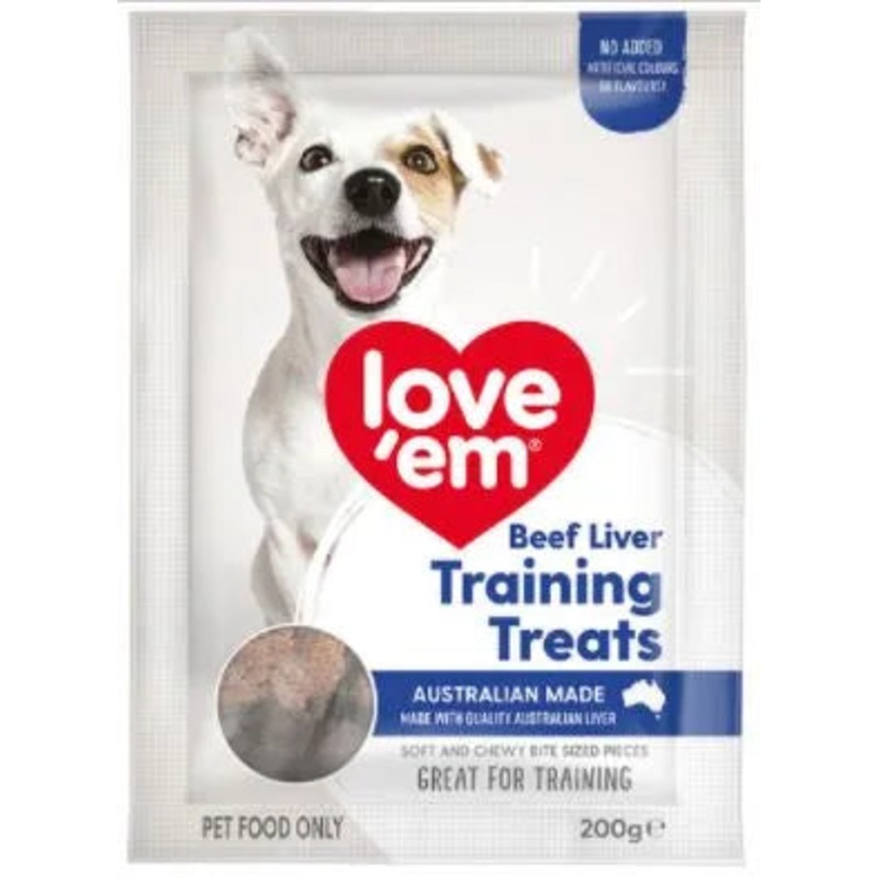 LOVE EM LIVER MINI TREATS 200G