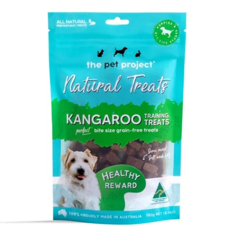 THE PET PROJECT KANGAROO TRAINING TREATS 180g