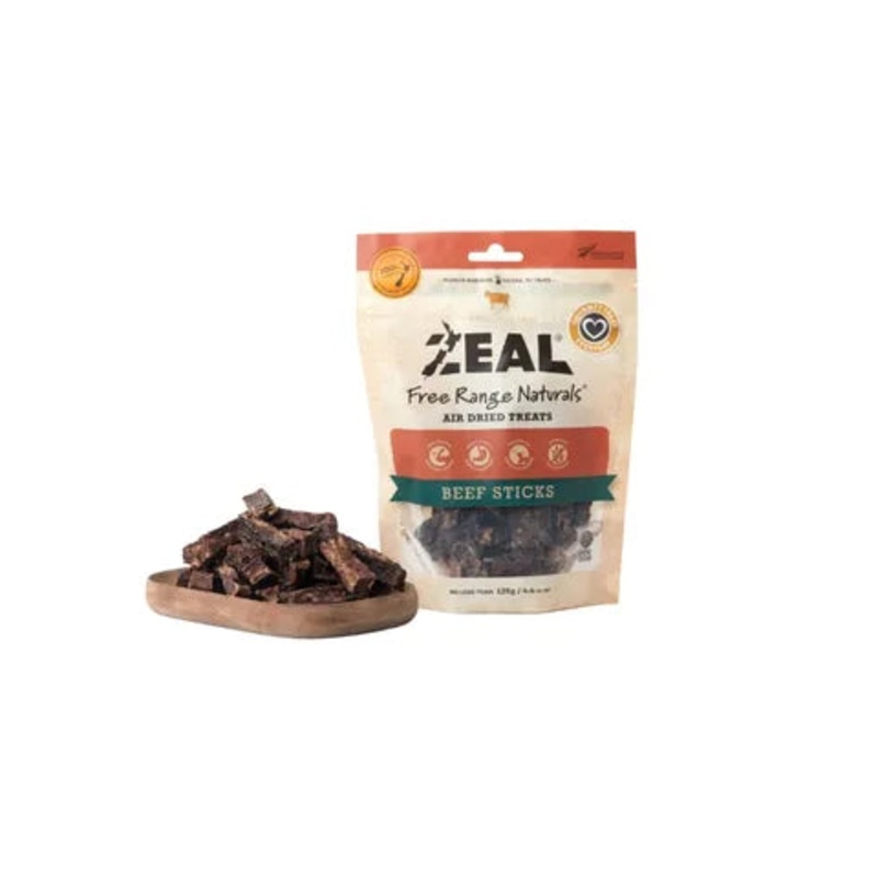 Zeal Air Dried Beef Sticks 125g