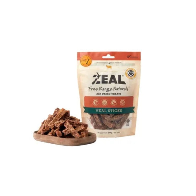 ZEAL AIR DRIED VEAL STICKS 125G
