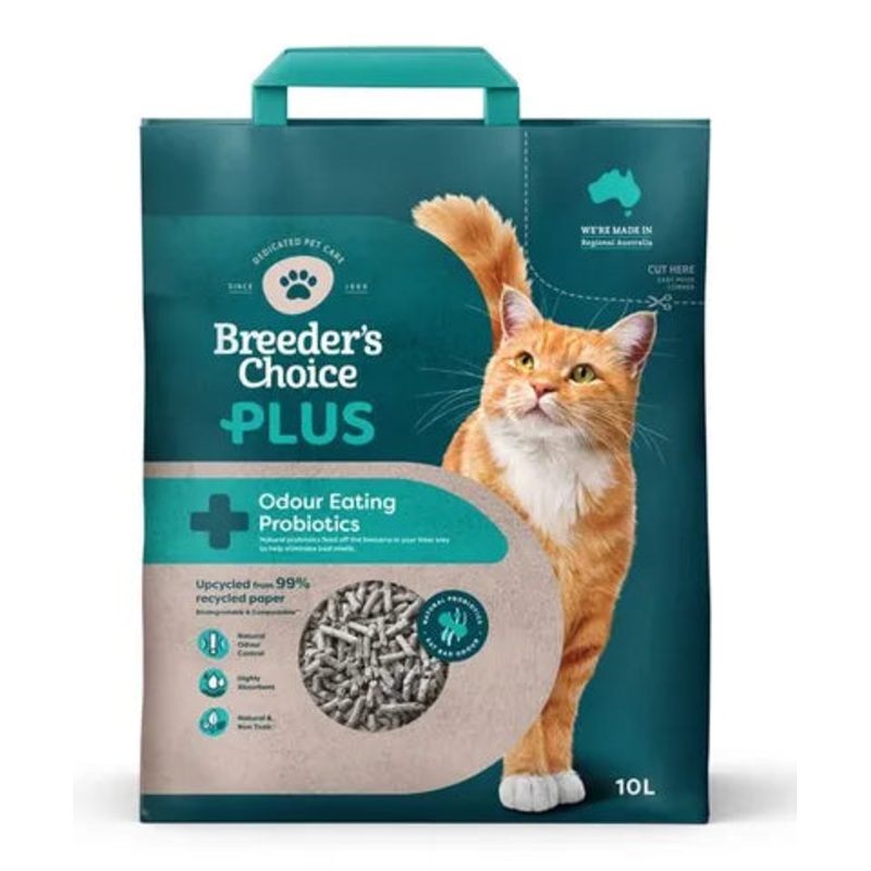 Breeders Choice Plus Probiotic Litter 10L