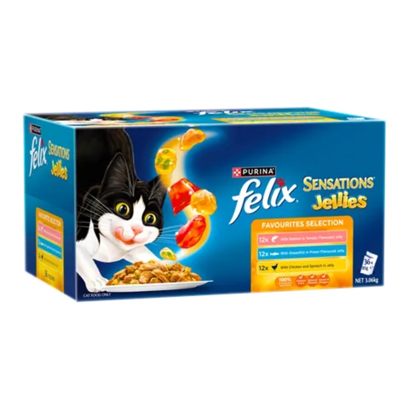 Felix Sensations Jellies Favourites Selection 36x85g