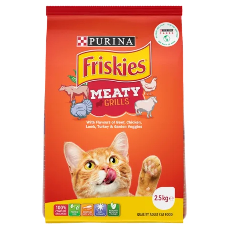 FRISKIES ADULT MEATY GRILLS|2.5kg|10kg
