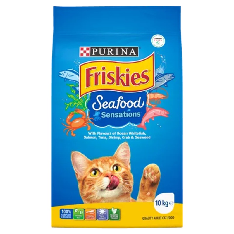 FRISKIES ADULT SEAFOOD SENSATIONS 10KG
