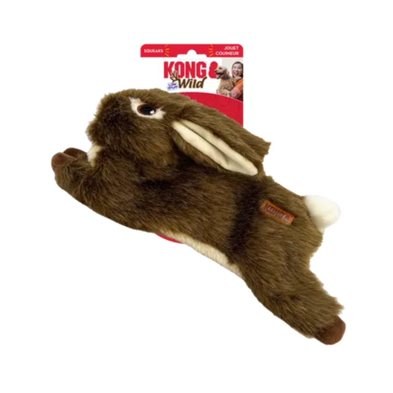 KONG Wild Low Stuff Rabbit medium
