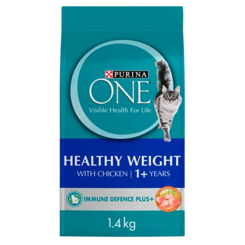 Purina One Cat Adult Healthy Weight Chicken 1.4Kg