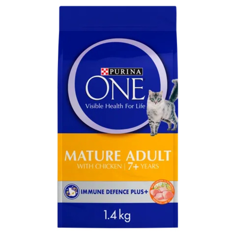 Purina One Cat Adult Mature 7+ Chicken 1.4Kg