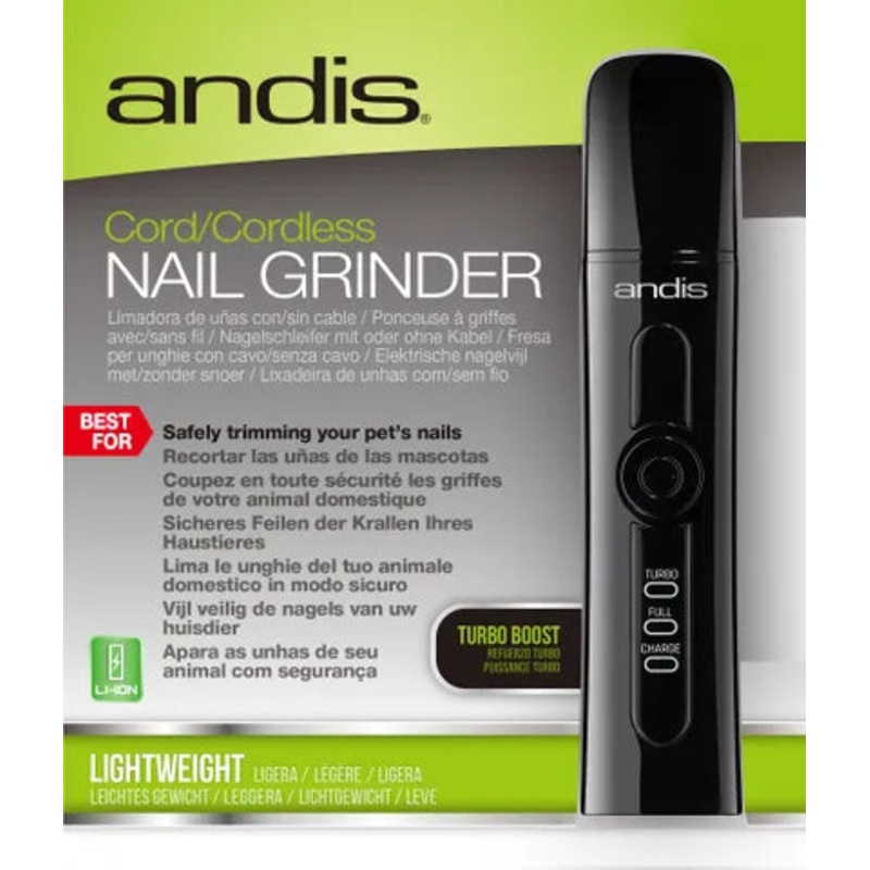Andis CNG1 Nail Grinder Cord Cordless 2Speed