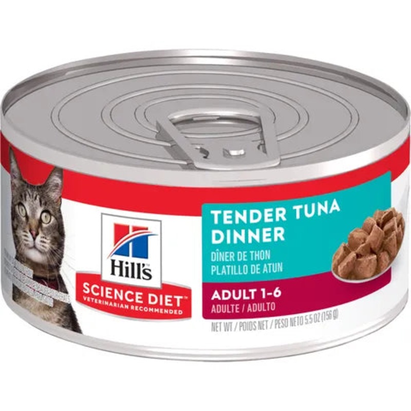 Hill’s SCIENCE DIET FELINE ADULT TENDER TUNA 156GX24