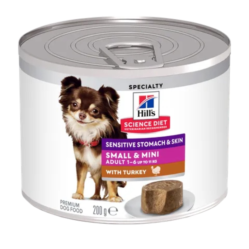 HILL’S SCIENCE DIET SENSITIVE SMALL MINI 12X200G