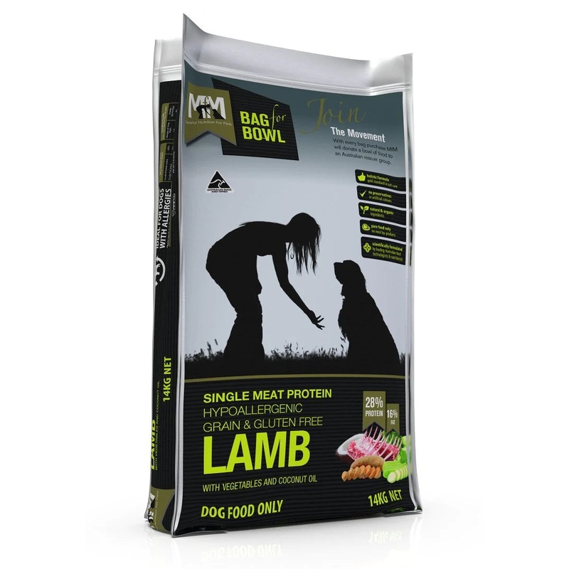 Meals For Mutts Dry Dog Food Single Protein Grain Free Lamb