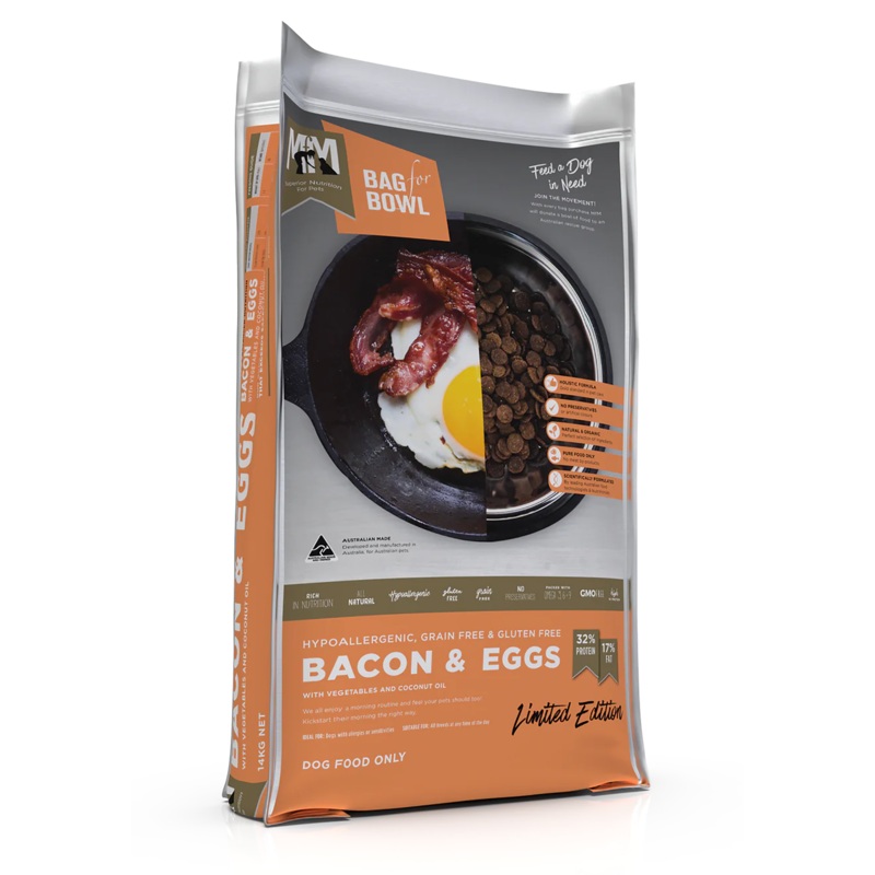 Meals For Mutts Grain Free Bacon & Eggs