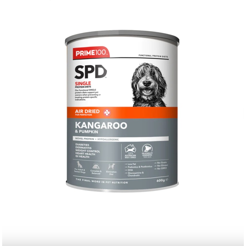 Prime100 SPD Air Dried Kangaroo & Pumpkin