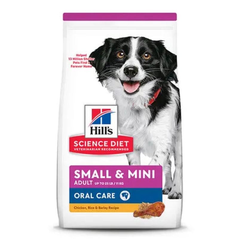 Hill’s Science Diet Adult Oral Care Small & Mini Dry Dog Food