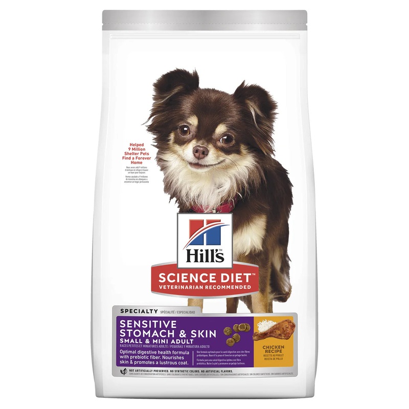 Hill’s Science Diet Adult Sensitive Stomach & Skin Small & Mini Dry Dog Food 1.81kg