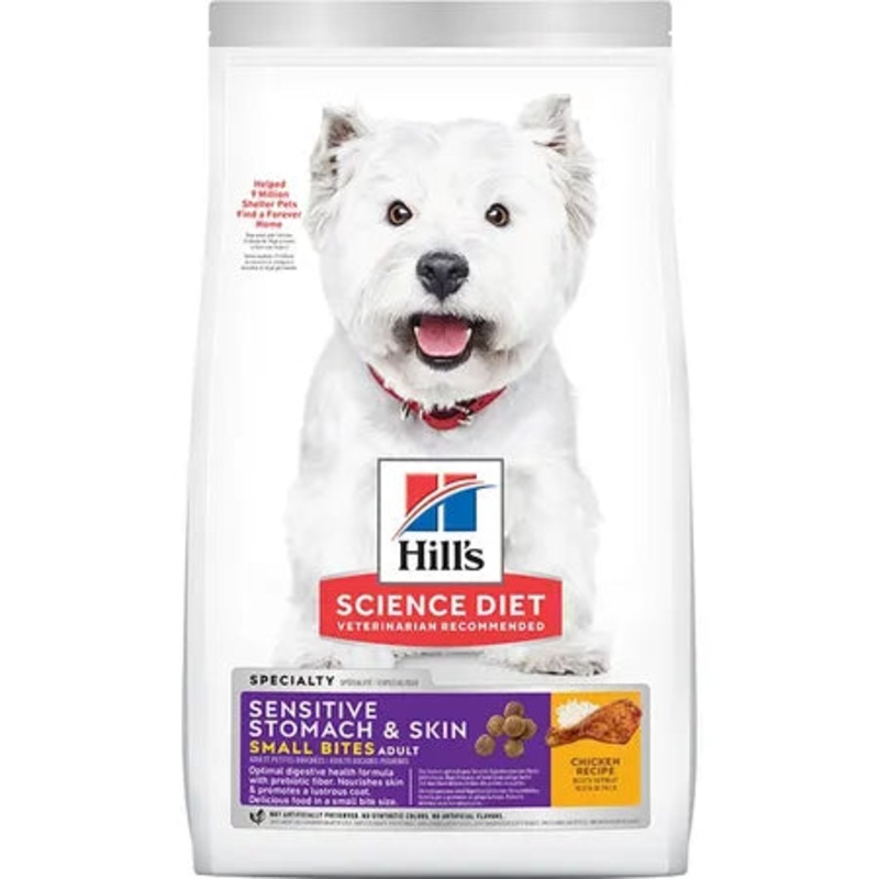Hill’s Science Diet Sensitive Stomach & Skin Adult Small Bites Dry Dog Food