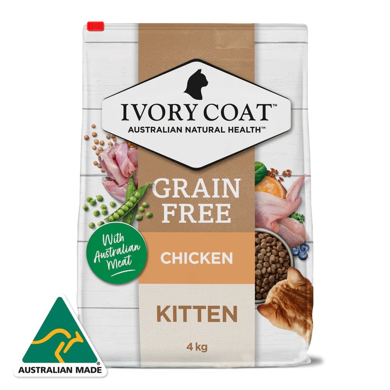 Ivory Coat Grain Free Kitten Chicken Cat Food