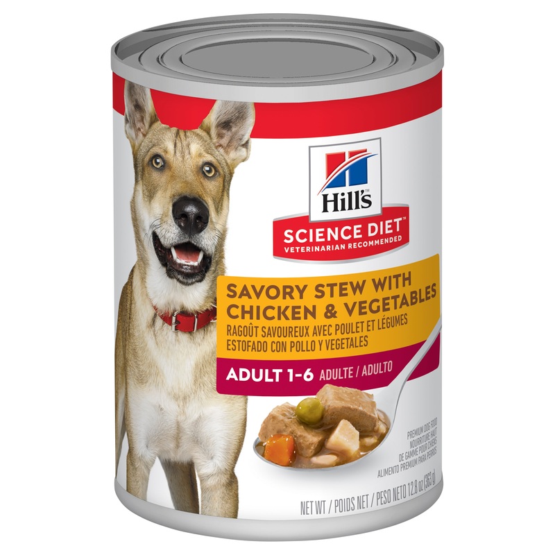 SCIENCE DIET ADULT SAVORY STEW CHICKEN 363GX12