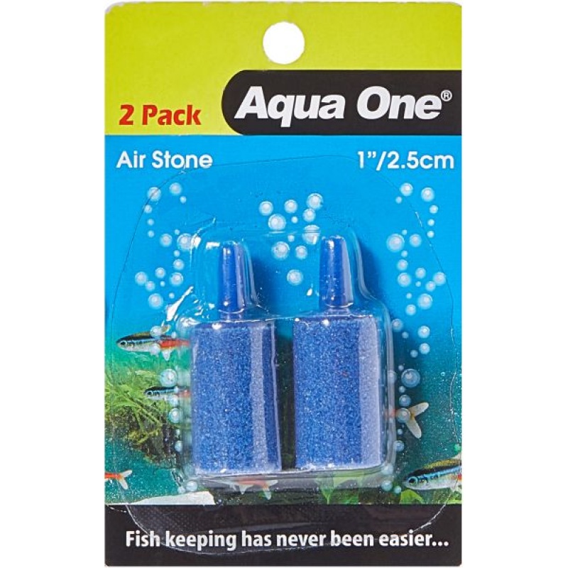 Aqua One Air Stone 2pk|2.5cm|2.5cm
