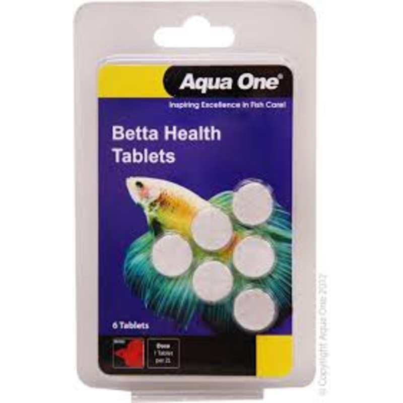 Aqua One Betta Health Tablets|6pk