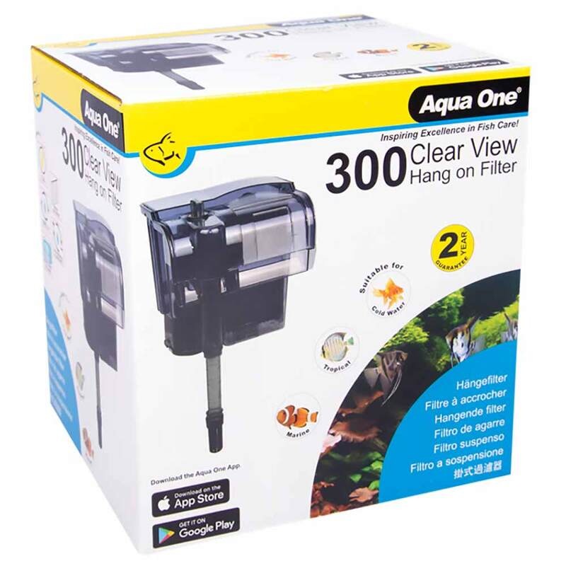 Aqua One Clear View Hang On Filter 300
