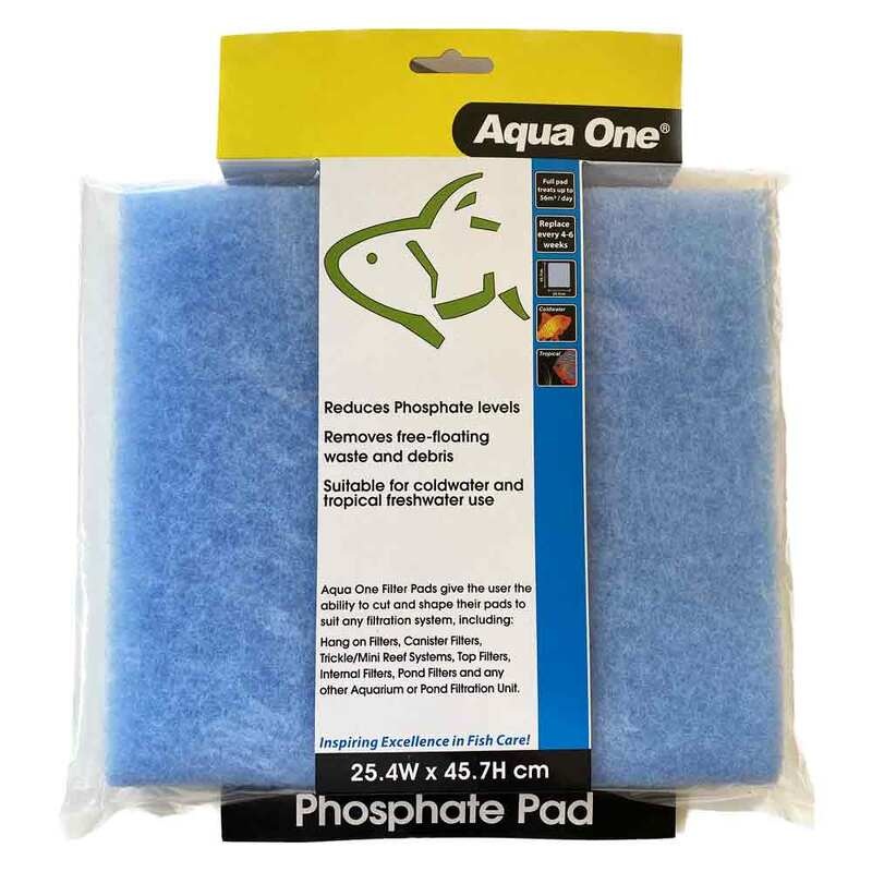 Aqua One Filter Media Pad Cut To Size Phosphate Pad