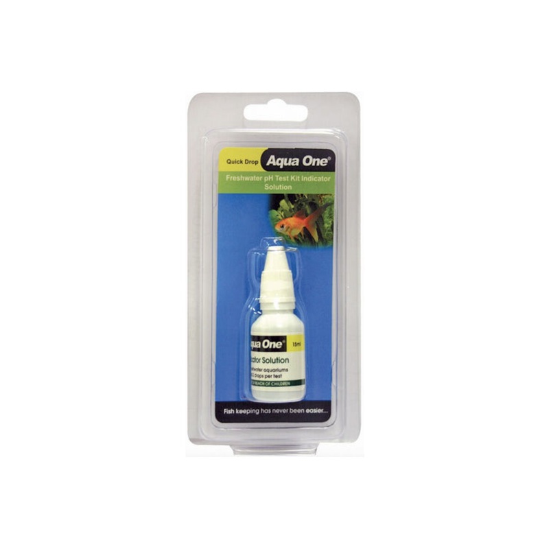 Aqua One Quick Drop Freshwater PH indicator Solution
