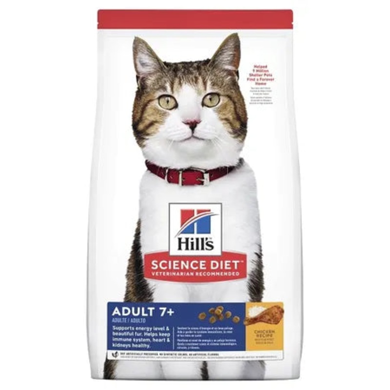 Hill’s Science Diet Adult 7+ Chicken Recipe Cat Dry Food