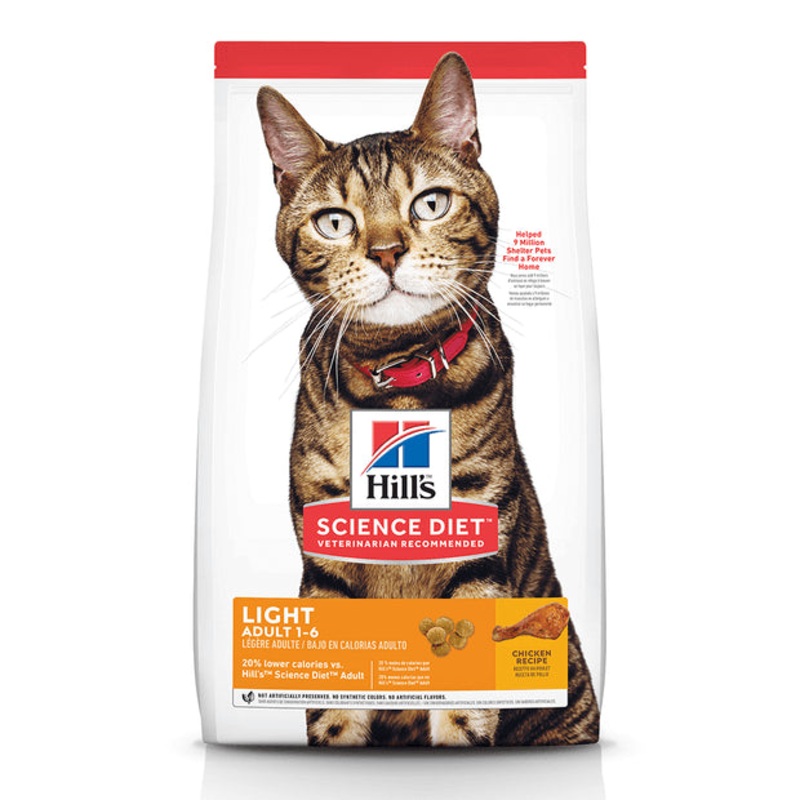 Hill’s Science Diet Adult Light 1-6 Chicken Recipe Cat Dry Food