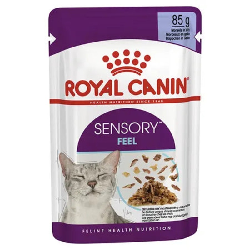 Royal Canin Sensory Feel Jelly Pouches 12x85g