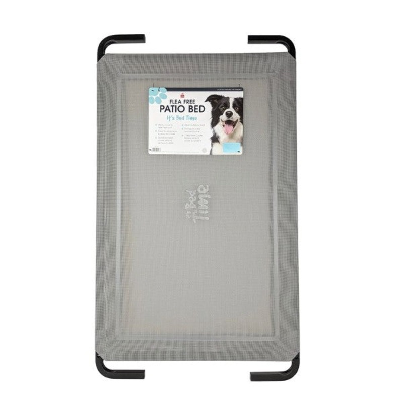 All Pet Care Patio Bed Grey|sml 63x48x15cm|med 94x63x15cm|lrg 102x76x15cm|xl 112x84x15cm