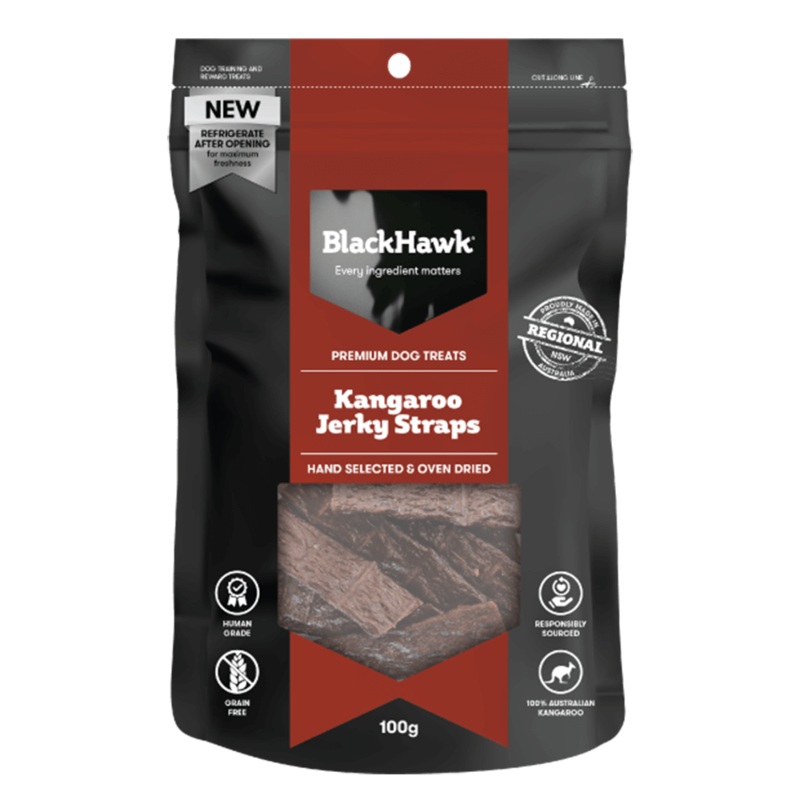 Black Hawk Kangaroo Jerky Straps 100g