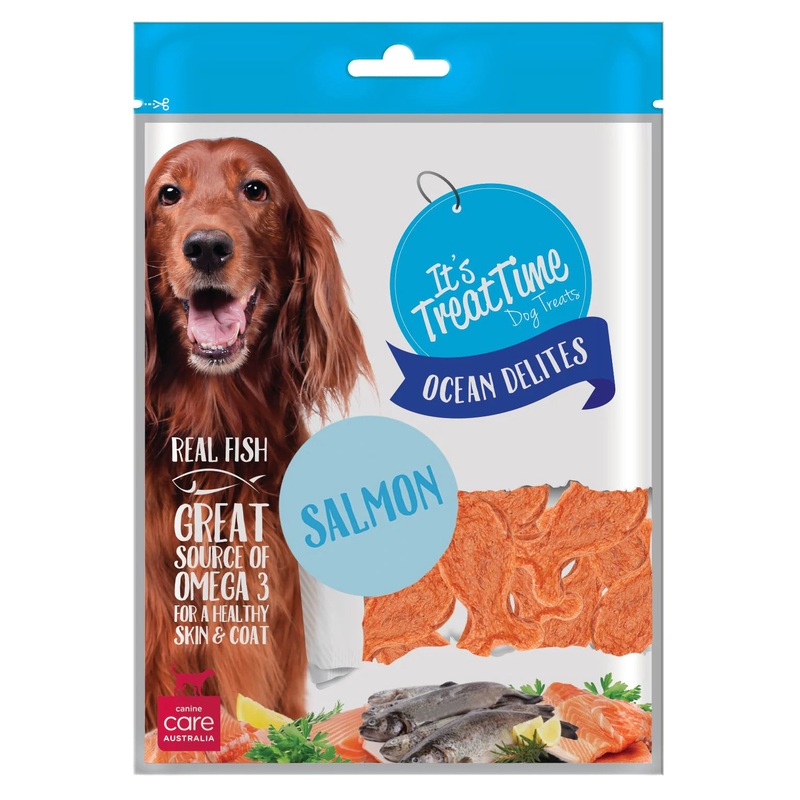 Its Treat Time Ocean Delites Salmon