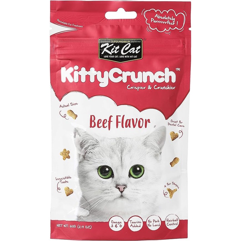 Kit Cat Kitty Crunch Beef Flavour