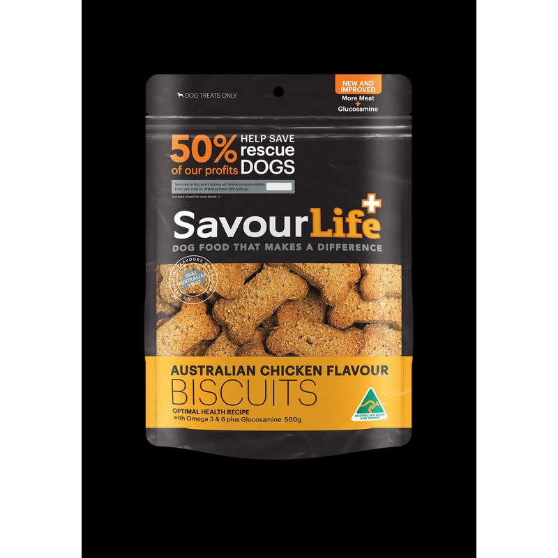 Savour Life Australian Chicken Flavour Biscuits 500g