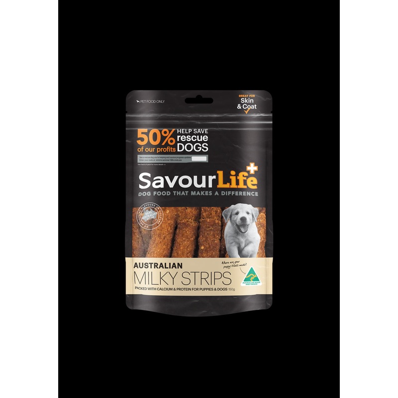 Savour Life Australian Milky Strips 150g