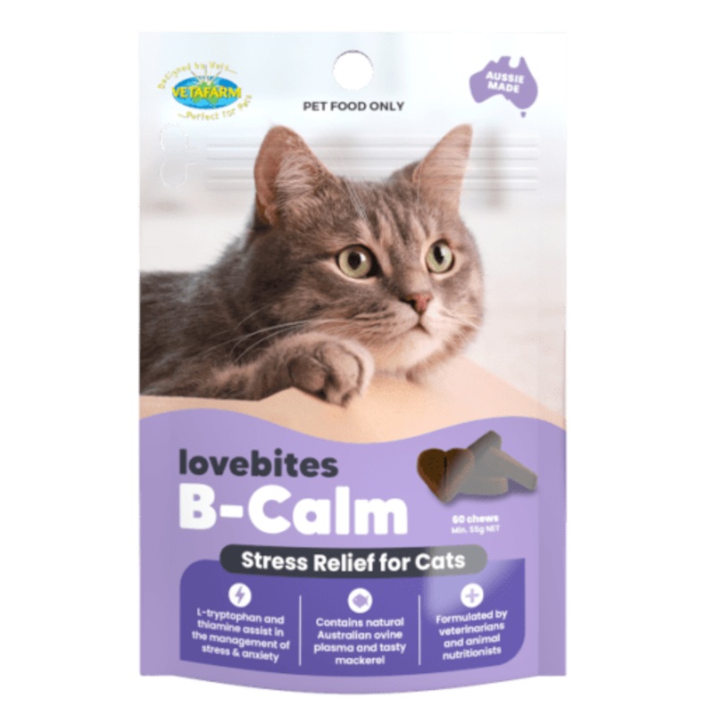 Vetafarm Lovebites Cat B-calm Stress Relief For Cats