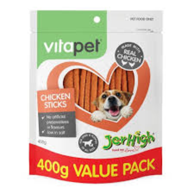 Vitapet Chicken Sticks|100g|400g