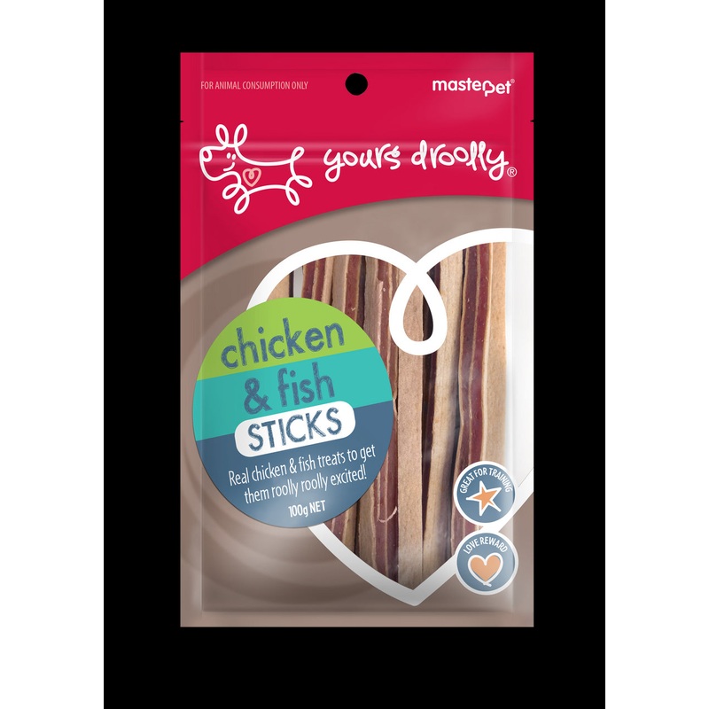 Yours Droolly Chicken & Fish Sticks
