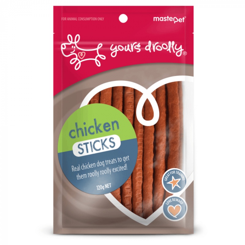 Yours Droolly Chicken Sticks|120g