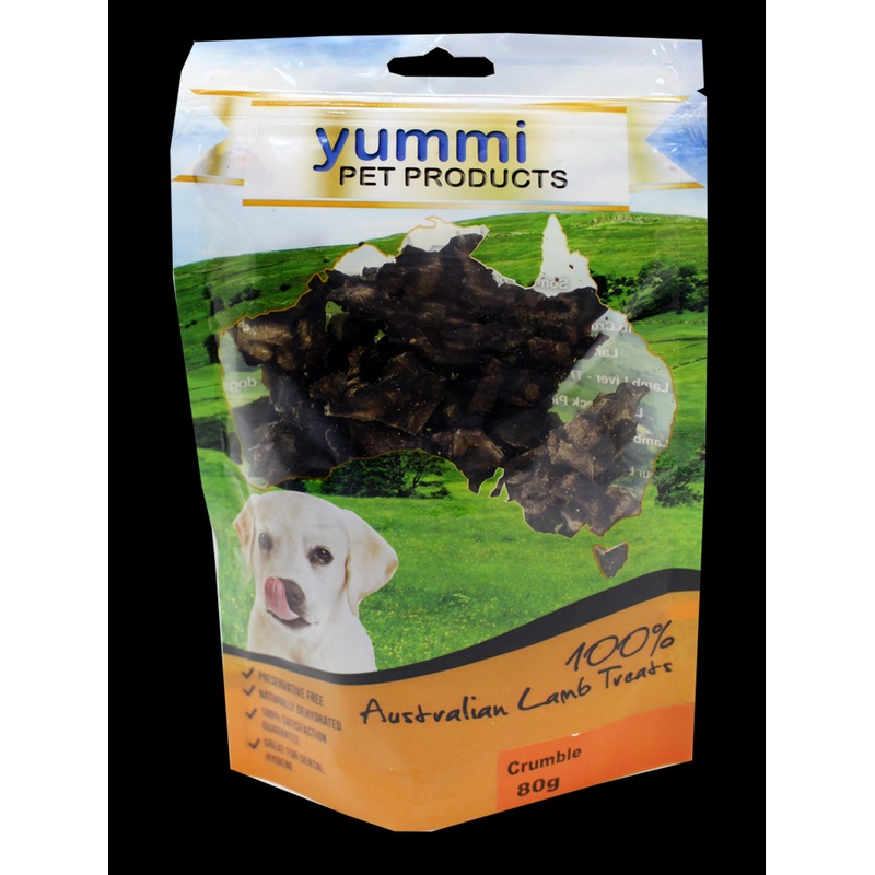 Yummi Lamb Crumble Bites 80g|80g