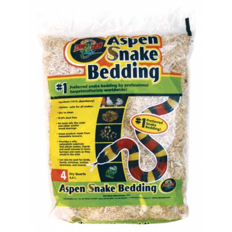 Zoo Med Aspen Snake Bedding|4.4L|8.8L|26.4L