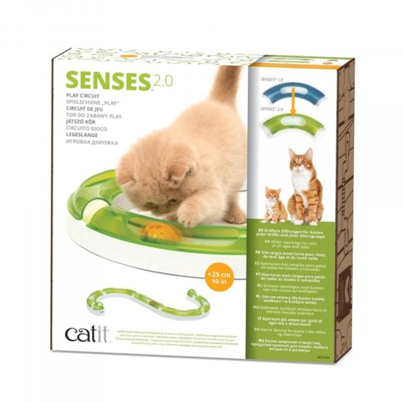 Catit Senses 2.0 Play Circuit|Green/White