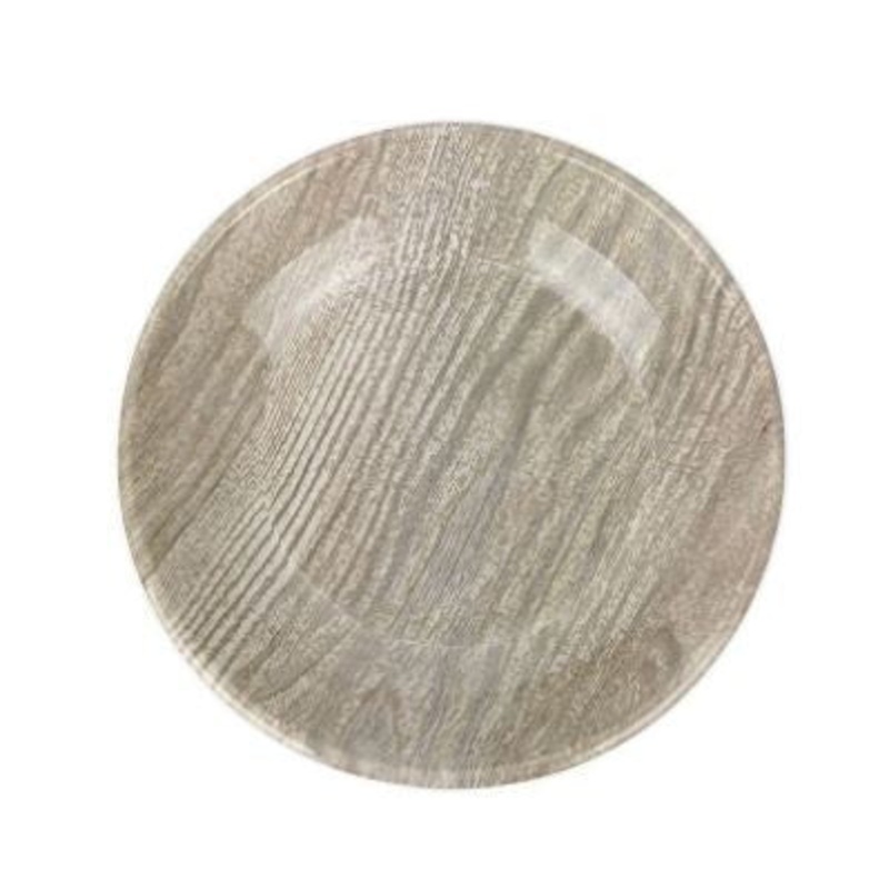 Catitude Melamine Cat Saucers 13.3×13.3×2.8cm French Oak Grey