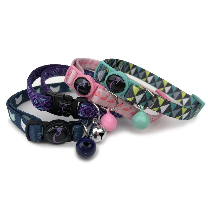 Catitude Patterned Collars 1×19-34cm