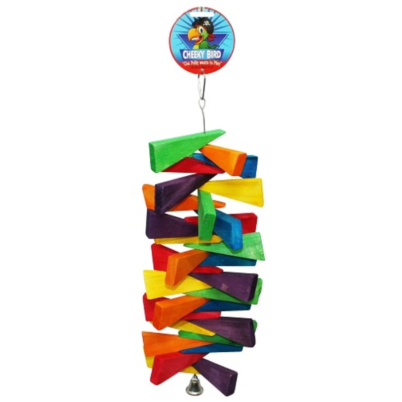 Cheeky Bird Triangle Spiral|17×46