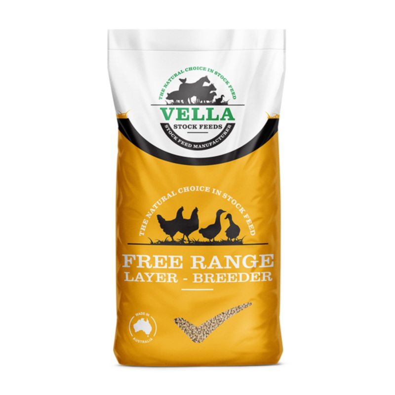 Vella Stock Feeds Free Range Layer/Breeder Pellets