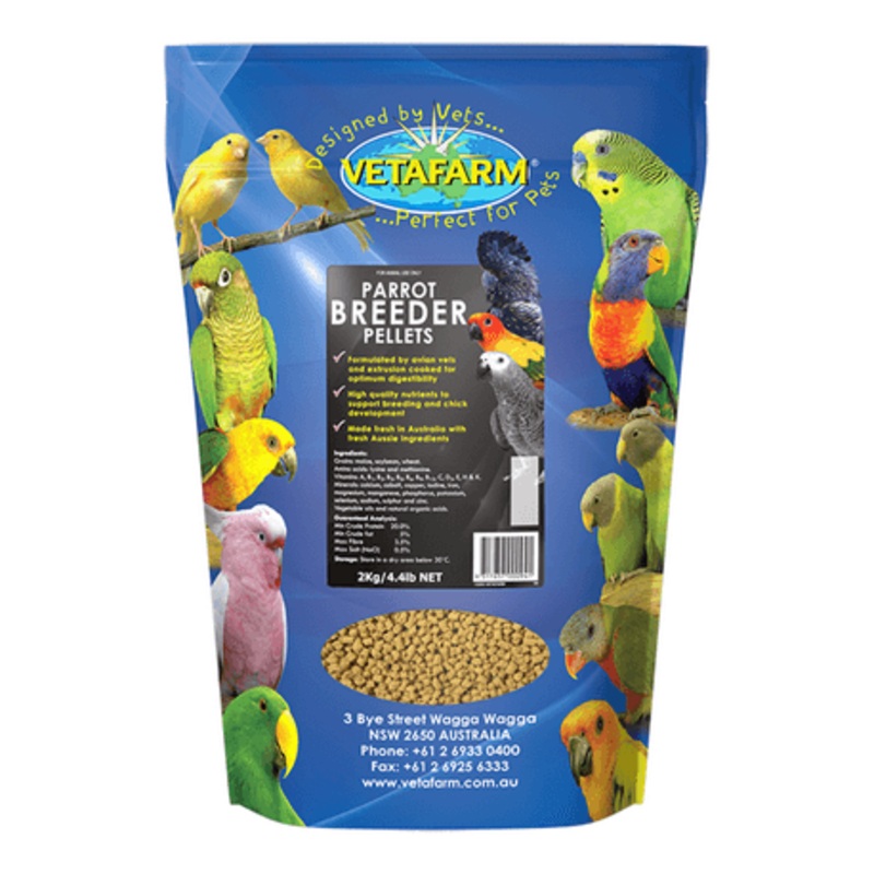 Vetafarm Parrot Breeder Pellets